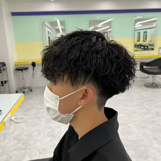 ショート カラー パーマ ヘアアレンジ メンズ キッズ ネイル アイブロウ 🔷横浜1のパーマ 職人🔷将太郎のヘアスタイル