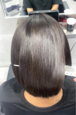 ミディアム 艶髪/縮毛矯正 🫧辻野海羽のヘアスタイル