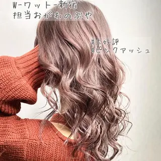 ロング カラー パーマ ヘアアレンジ メンズ ワット 原宿のヘアスタイル