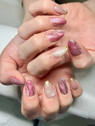 ネイル 新宿ネイルサロン ジェミディローサ所属・新宿ネイルサロン ジェミディローサのネイルデザイン