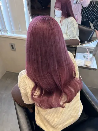 ロング ななみ/博多/ ブリーチ/髪質改善のヘアスタイル