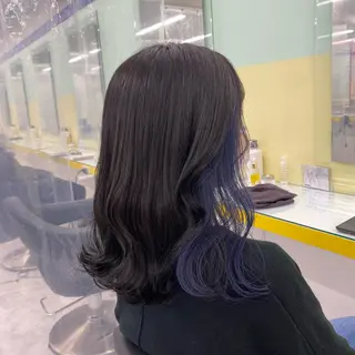 セミロング カラー ヘアアレンジ GOTODAY shair salon 横浜mare店所属・透明感抜群カラー mai🍑♡のヘアスタイル