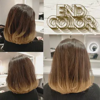 ミディアム カラー GR 髪質改善トリートメント×ヘッドスパ【ジーアール】所属・🌺中村🌺毎日楽し くなる髪をご提案✨のヘアスタイル