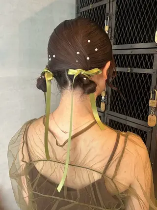 ミディアム ちゃんゆ /伊藤有里のヘアスタイル