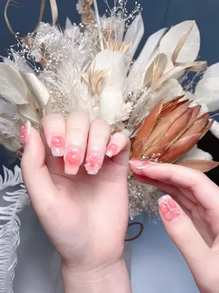 ネイル M🌷nail 長さだし専門店のネイルデザイン