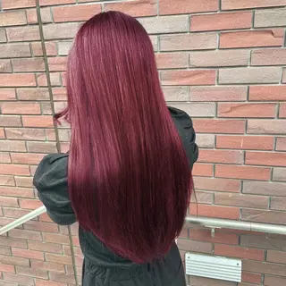 ロング 当日予約◎/艶カラー /縮毛矯正/雨森大晃のヘアスタイル