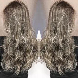 ロング カラー ヘアアレンジ ネイル マツエク・マツパ 井上 一平のヘアスタイル