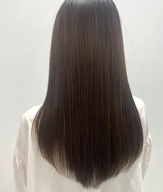 セミロング ボブ/美髪矯正 /佐藤　奈巳のヘアスタイル