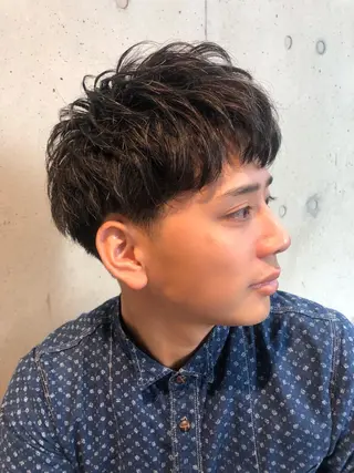 メンズ Lumderica(ラムデリカ)所属・横浜/元町/石川町 ラムデリカYUKAのヘアスタイル