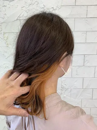 ミディアム archange アルカンジュのヘアスタイル