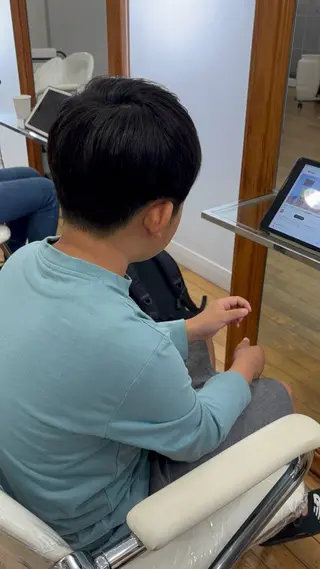 メンズ キッズ heads 丸田のヘアスタイル