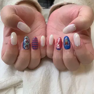 ミディアム nail jaol池袋店所属・ネイルJaol 池袋のネイルデザイン