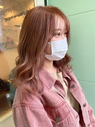 カラー レイヤーカット/艶髪 /パーマaikoのヘアスタイル