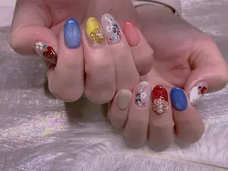 ネイル 長さだし専門店 M2 rikaのネイルデザイン