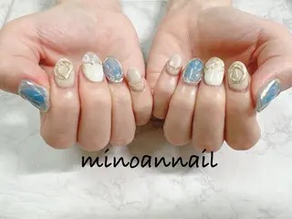 ネイル 美ノ庵ネイルサロン メトロポリタン前店のネイルデザイン