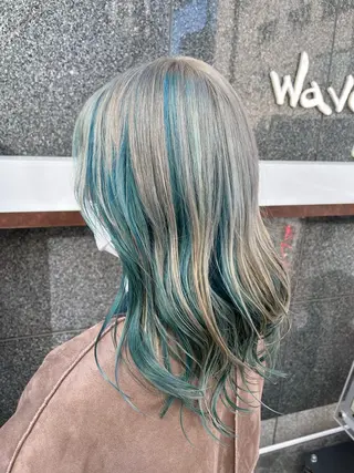 ロング カラー 🔆ハイトーン 🔆AYAKAのヘアスタイル