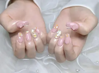 ネイル na🎀🎀na ちゅるちゅるのネイルデザイン