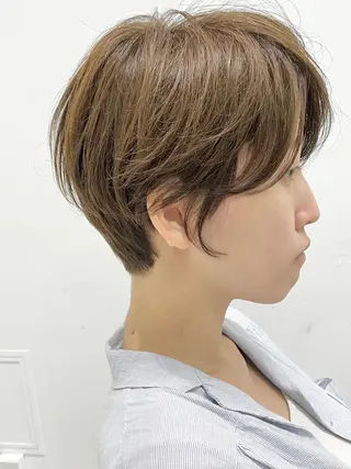 ショート カラー 似合わせ専門美容師 なかじまのヘアスタイル