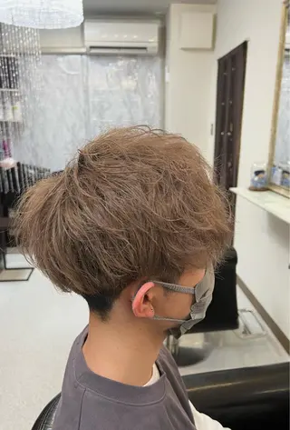 ショート カラー メンズ KEN 🌟のヘアスタイル