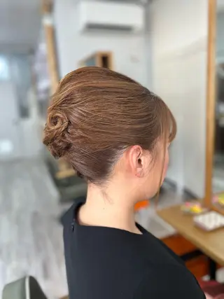 ロング 永澤 一輝のヘアスタイル