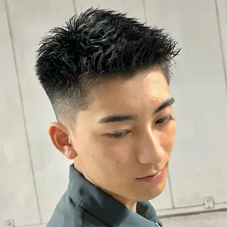 ショート メンズ 立川/メンズパーマ 厚進太郎のヘアスタイル