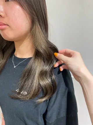 ロング 縮毛矯正/レイヤー /ひかるのヘアスタイル