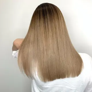 ロング カラー パーマ ヘアアレンジ キッズ hair  mode RITZ所属・★ 里奈★のヘアスタイル