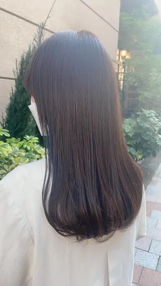 カラー 髪質改善/縮毛矯正 /美髪カラー/こてのヘアスタイル