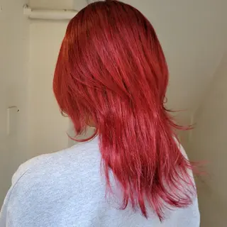 セミロング 🇰🇷透明感×ハイ トーン🌟tomoのヘアスタイル