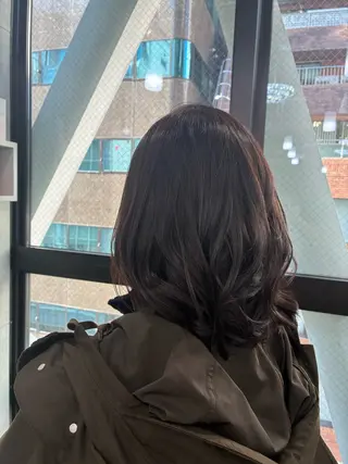 ミディアム カラー Endearing所属・Endearing 北澤那未🌟銀座のヘアスタイル