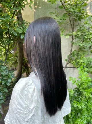 カラー yu-kaハッシュ カット/韓国レイヤーのヘアスタイル