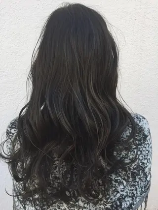 ショート ミディアム セミロング ロング カラー パーマ ヘアアレンジ メンズ キッズ ネイル マツエク・マツパ 韓国風×透明感カラー 髪質改善オタベシンヤのヘアスタイル