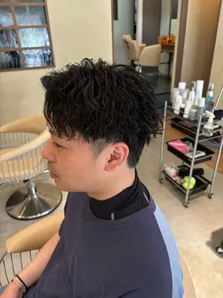 ショート メンズ 鹿児島 TSUBASAのヘアスタイル
