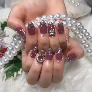 ネイル CC NaNa ワンホンネイル🌙Nのネイルデザイン