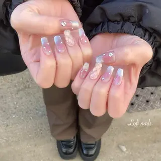 ロング ネイル Lofi nails ゆきこのネイルデザイン