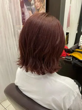 カラー hina☺︎ 髪質改善/ストレートのヘアスタイル