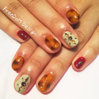 ネイル ＦreeDoＭ   Design所属・W KUMIのネイルデザイン
