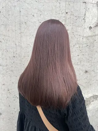 ロング HARE 川崎晴佳のヘアスタイル