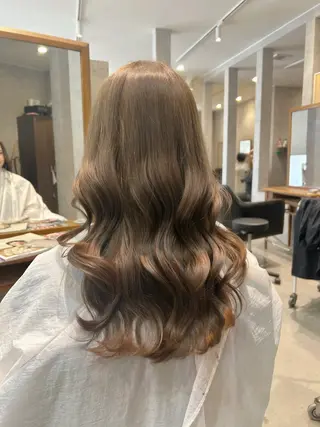 ロング カラー suri-ru hair【スリールヘアー】所属・FURUSAWA AOIのヘアスタイル