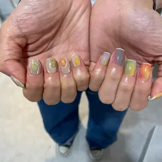 ネイル Trico Antique所属・岩本 杏のネイルデザイン