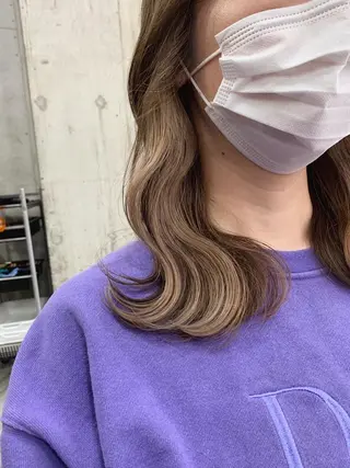 カラー SAKURA 原宿所属・なかの たくみのヘアスタイル