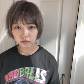 ショート 🌸ハイトーン 新田　廉 🌸のヘアスタイル