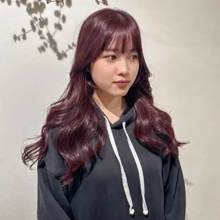 ロング カラー 暖色カラー/ネイル ナナコ💌のヘアスタイル