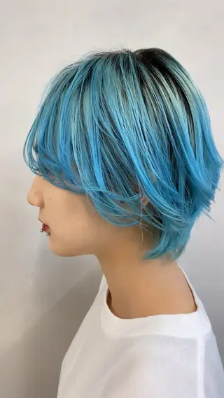 ショート カラー 🎨ショートの神様 /神評価🎨原田公祐のヘアスタイル