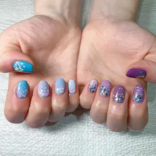 ネイル あなたの日常へ➕α♪ しろくま nailのネイルデザイン
