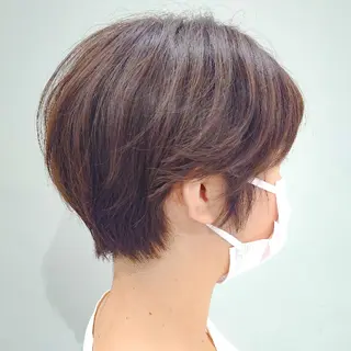 ショート カラー 髪質改善/ブリーチ 田代 龍我のヘアスタイル