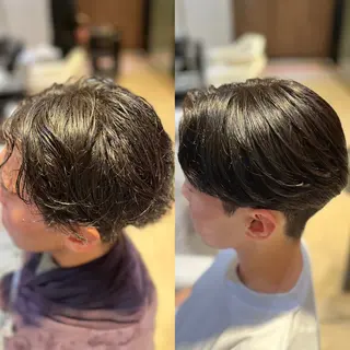 ショート パーマ メンズ 韓国メンズヘア特化 ‪☆KOKIのヘアスタイル