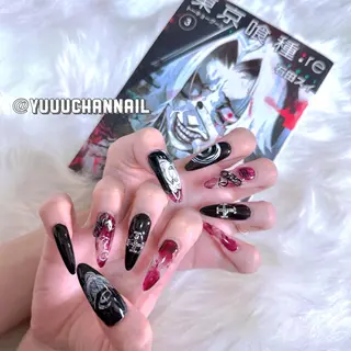 ネイル 痛ネイル🩷渋谷 🧸Yunaのネイルデザイン