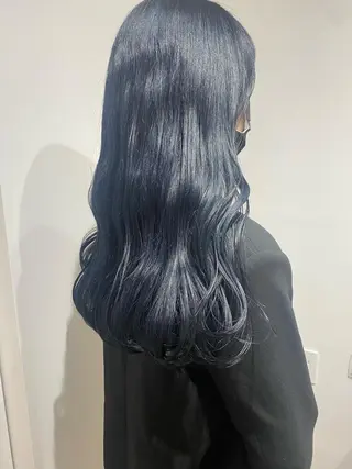 ロング カラー 韓国×髪質改善カラー 💎hinaのヘアスタイル