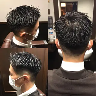 ショート メンズ 菅野 綺華のヘアスタイル